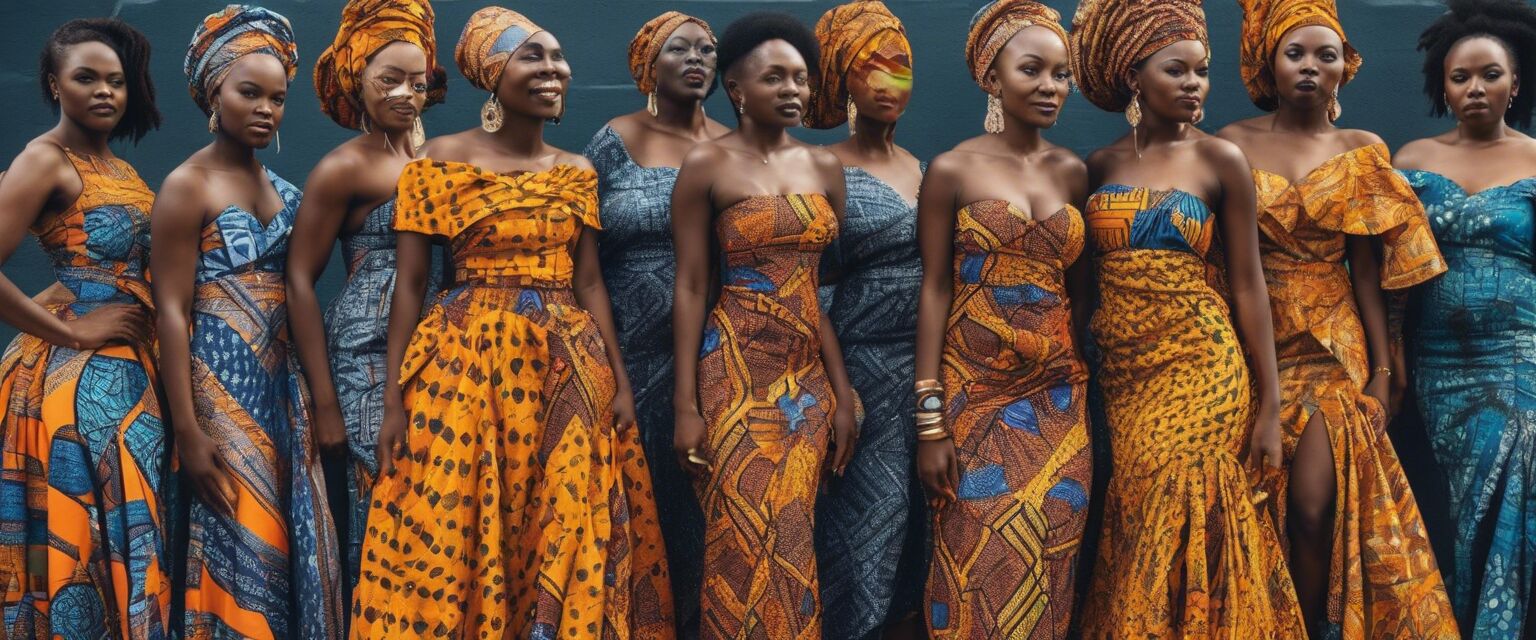 African Print Festival Dresses